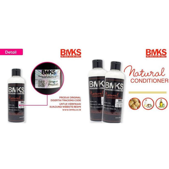 BMKS Conditioner Original BPOM Kondisioner Rambut Perawatan Rambut Rontok Rusak Treatment Rambut ORI