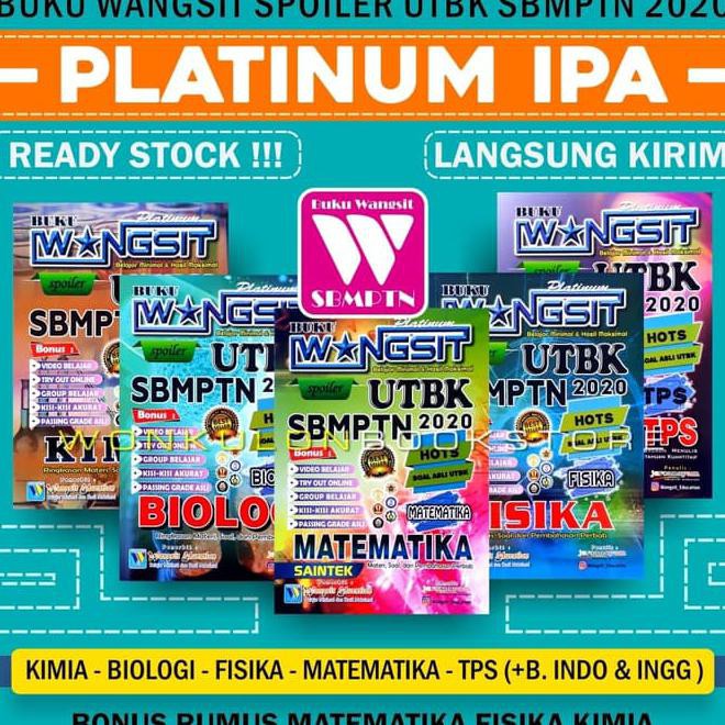 Platinum Ipa 2020 Buku Wangsit 2020 Buku Sbmptn 2020 Saintek 2020 Kode 859 Shopee Indonesia