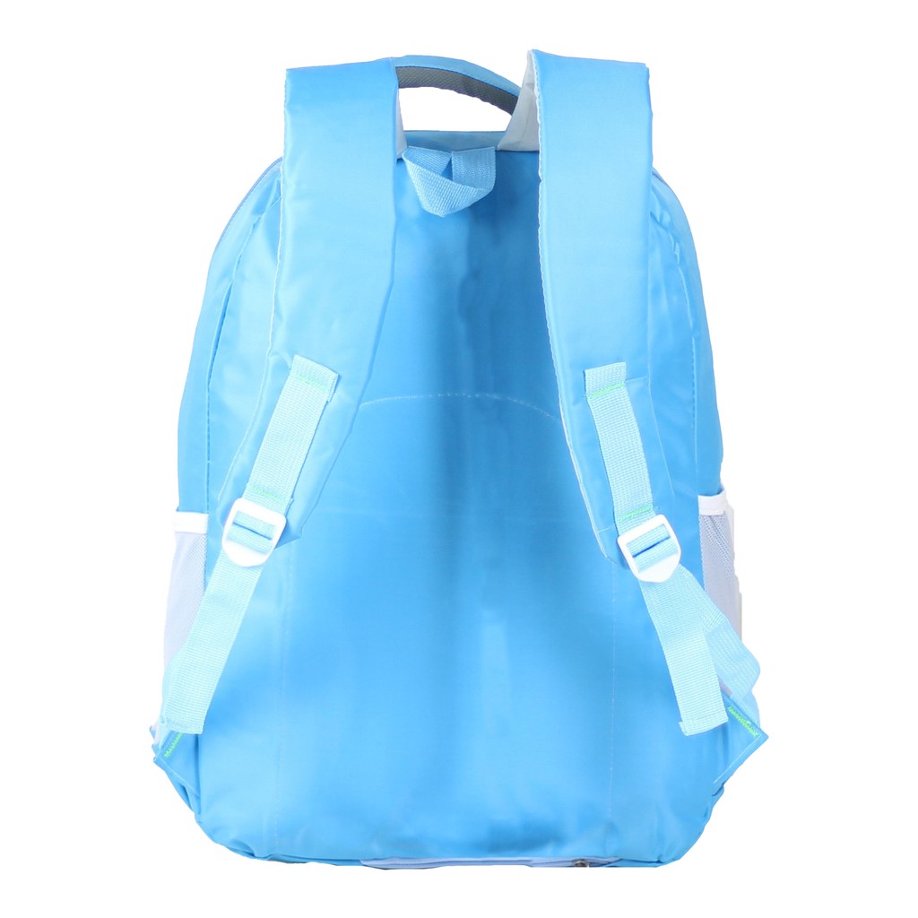 Tas Gendong Cahaya Princess Biru Ransel Sekolah SD SMP Free Raincover Tas Sekolah Cewek Berkualitas