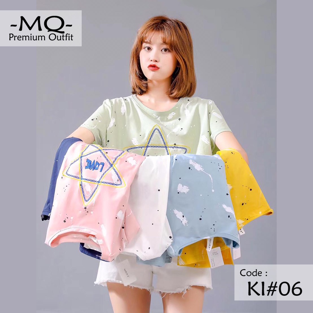 KAOS WANITA - Atasan Baju Cewek Karakter Kartun Berkualitas & Harga Termurah Grosir Reseller