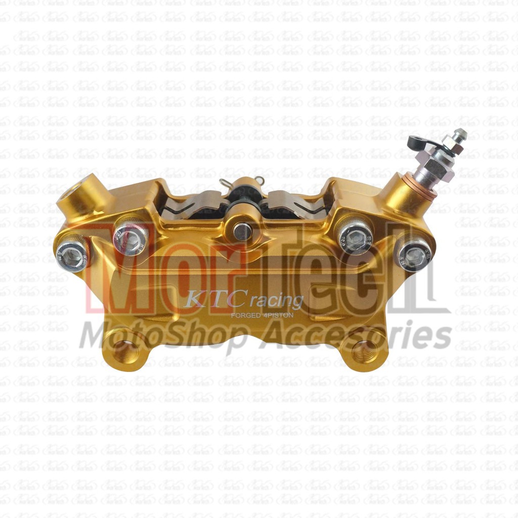 Kaliper Cakram / Kepala Babi KTC 4 Piston Radial Gold