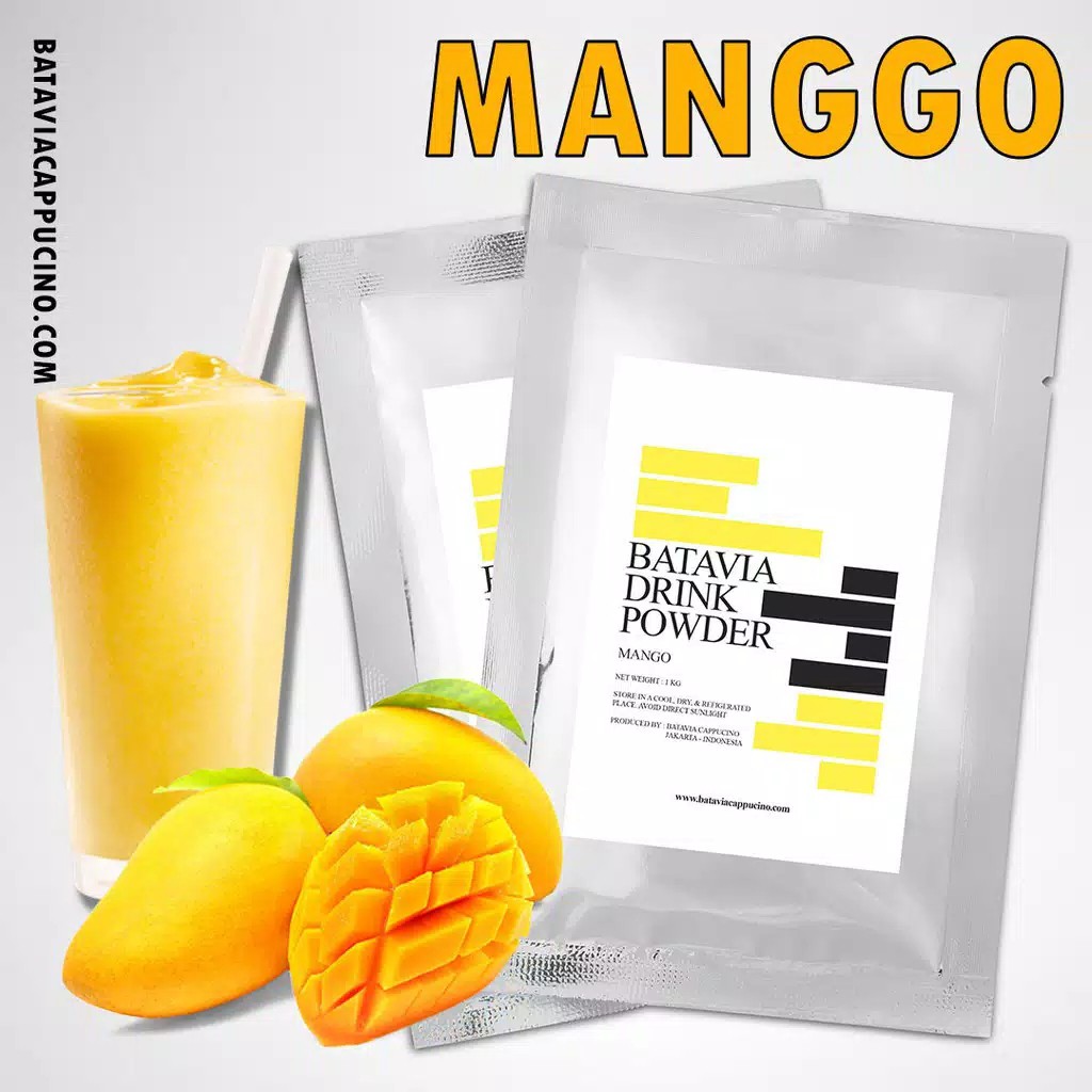 

Bubuk Minuman Premix Batavia Rasa Mangga 500Gram