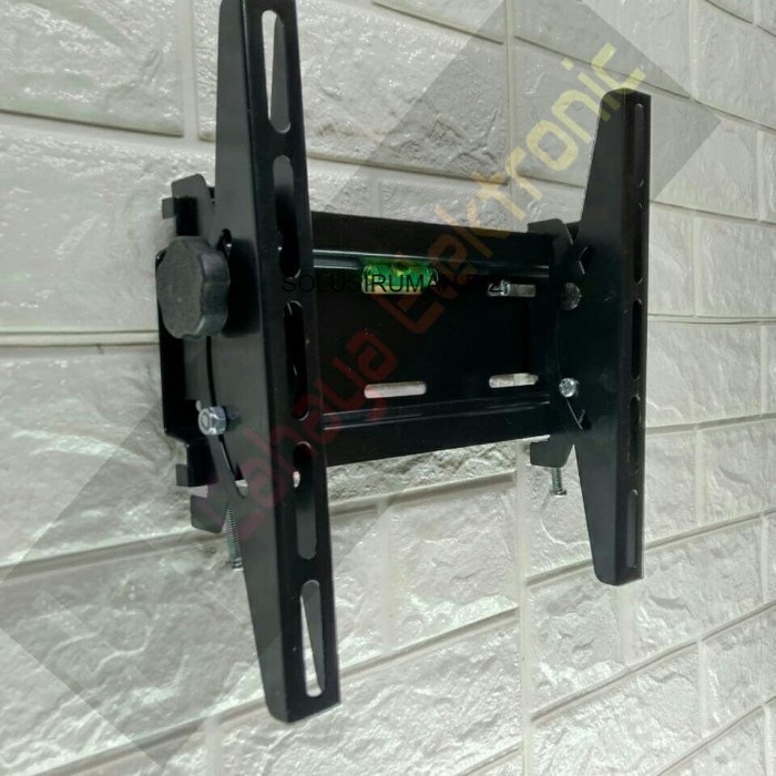 BRAKET TV LCD 24 - 43&quot; BRACKET BODY AYUN BERAT 35 KG MUR PUTAR led