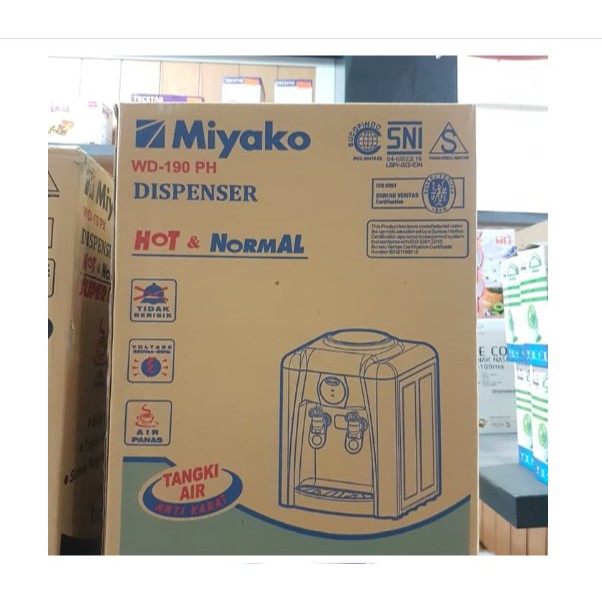 Miyako Dispenser Air Hot &amp; Normal WD-190PH WD190PH WD190