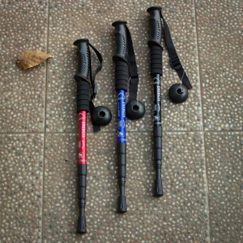 TRACKING POLE ANTI SHOCK ENERGIA - TRACKING POL ALUMUNIUM - TRAKKINGPOL HIKING- CAMPINGTRACKING POLE