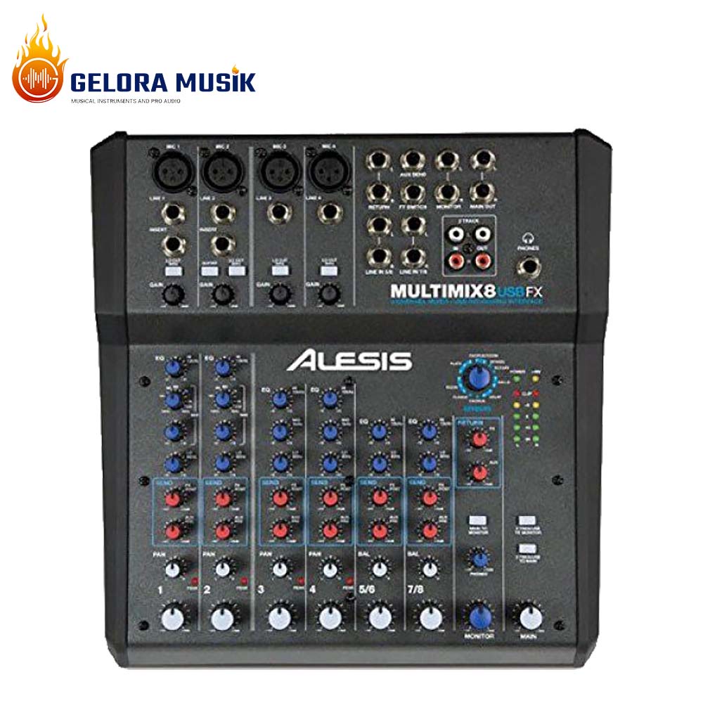 Mixer Alesis Multimix 8 USB FX