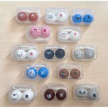 Tempat Softlens Line Tsum Tsum RANDOM / Kotak Softlens Lenscase Lucu