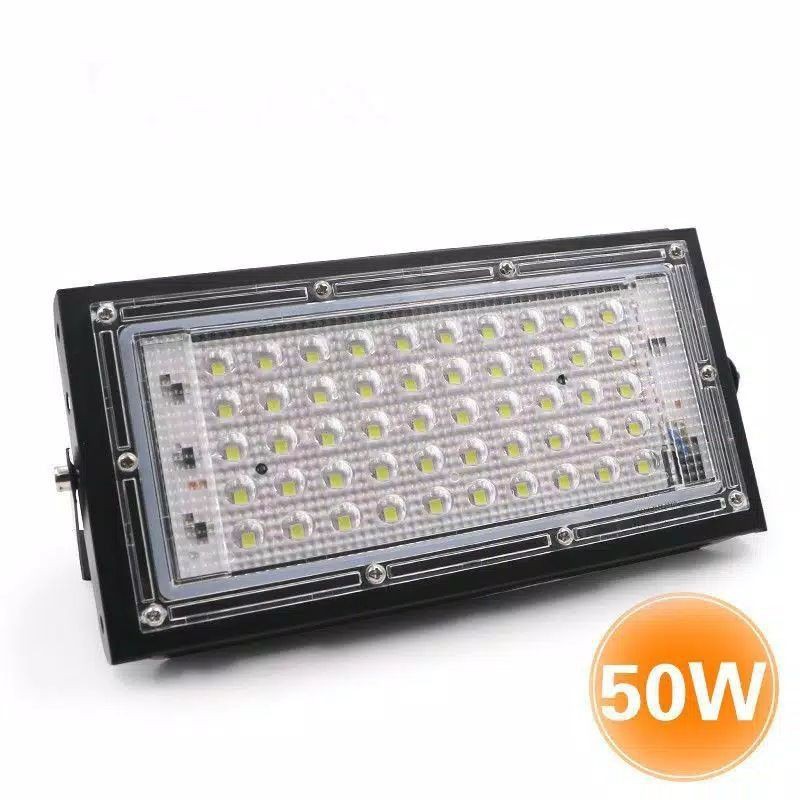 LAMPU SOROT LED 50W TAMAN TEMBAK FLOODLIGHT WATERPROOF OUTDOOR