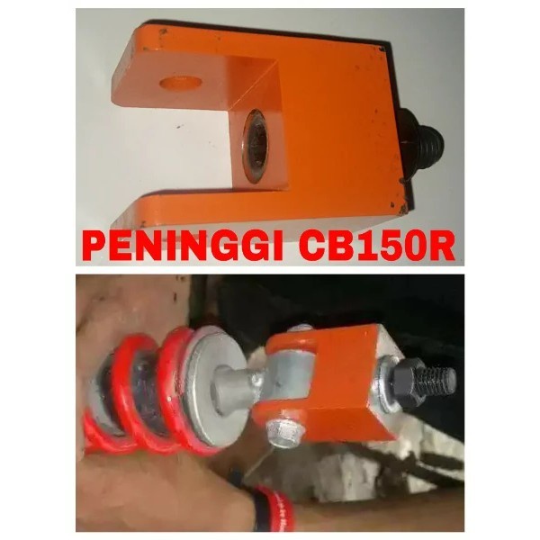 [ABIL JAYA PERKASA] PENINGGI SHOCKBREAKER ANTING SHOCK BELAKANG CB 150 R CB150R NEW CB