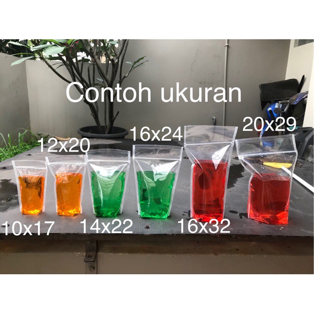 Plastik Standing Pouch Klip Plastik Klip Berdiri