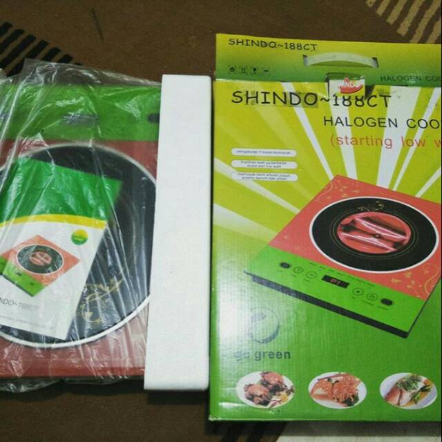 KOMPOR LISTRIK SHINDO 188 CT TERMURAH HALOGEN COOKER