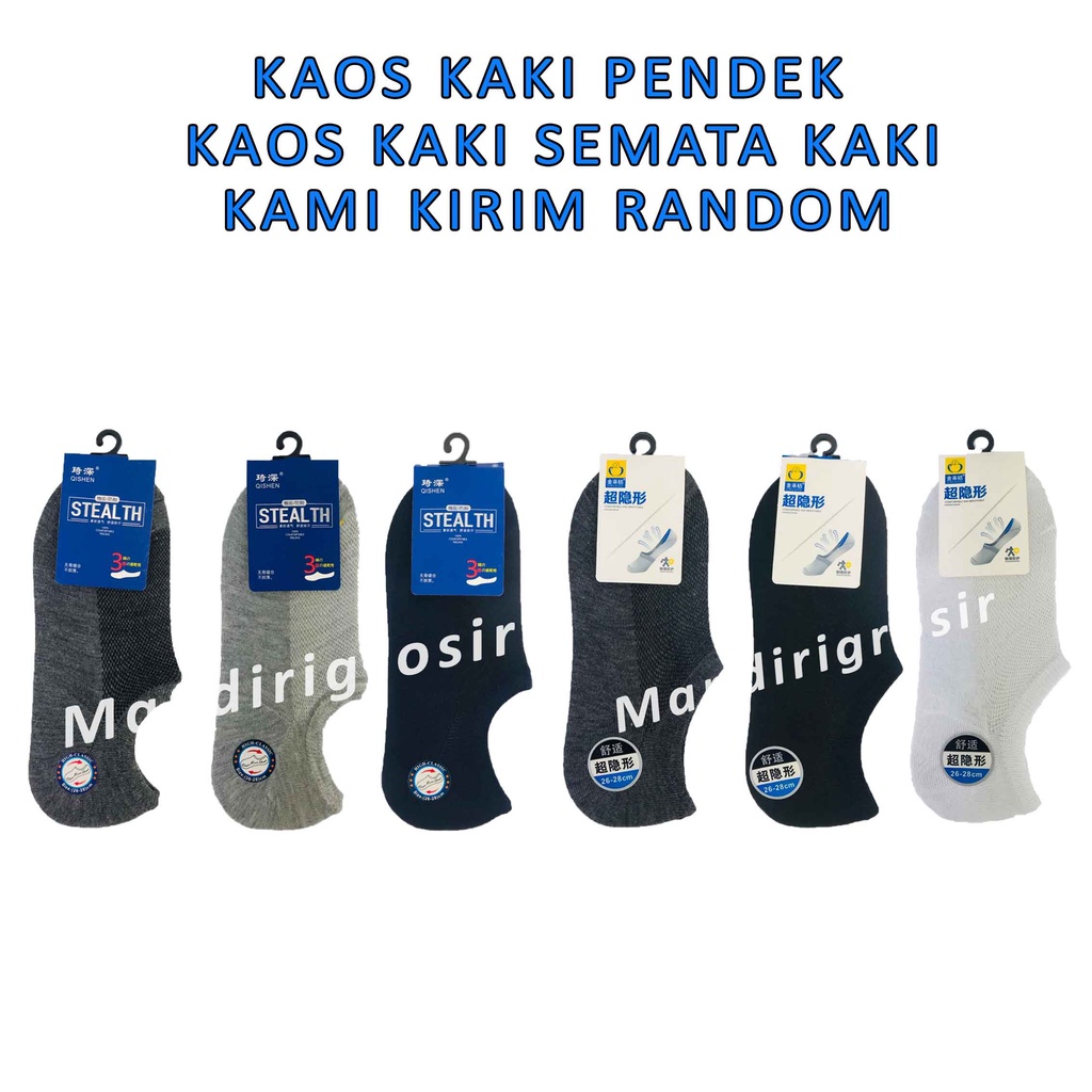 Kaos Kaki Pendek * Kaos Kaki Unisex * Kaos Kaki Semata Kaki * Kaos Kaki Polos &amp; Motif