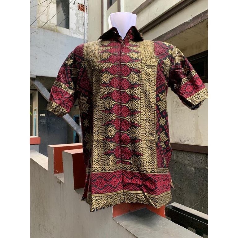 KEMEJA COUPLE MALIKA SET (UNTUK ORDER CEWEK DI FOOT LAIN YA)BATIK JUPRI BATIK SONGKET