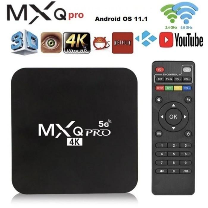 Media Player TV Box Android MXQ Pro 4K Smart TV 2/16 GB MXQ