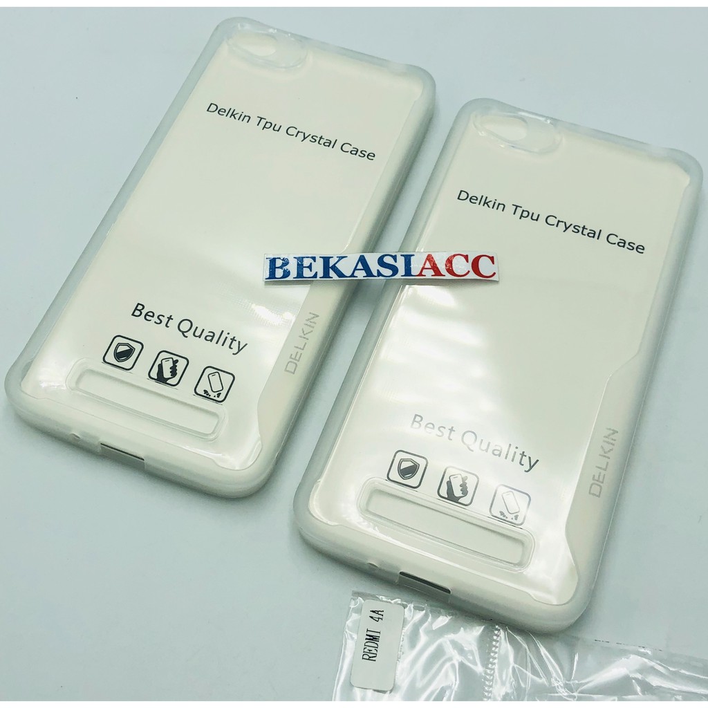 SILIKON XIAOMI REDMI 4A - SOFT CASE REDMI 4A DELKIN CRYSTAL CASE