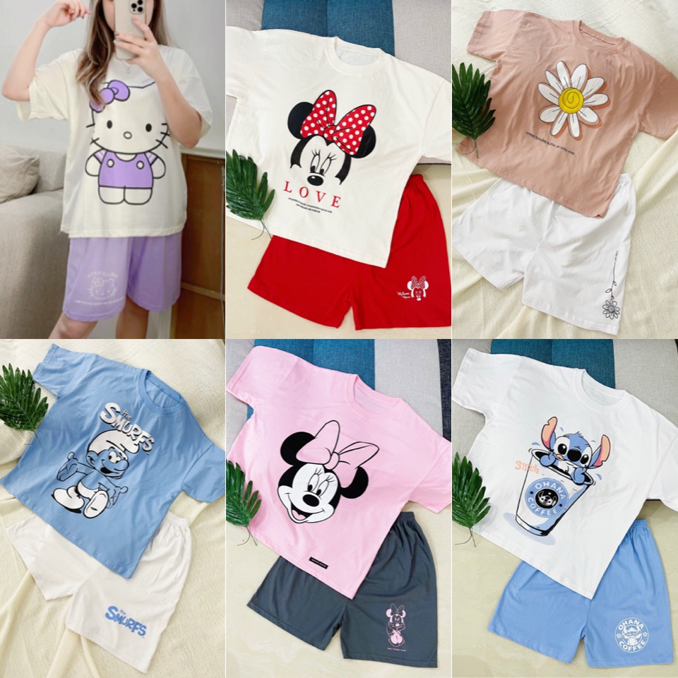 BAJU TIDUR IMPORT MURAH PIYAMA SET