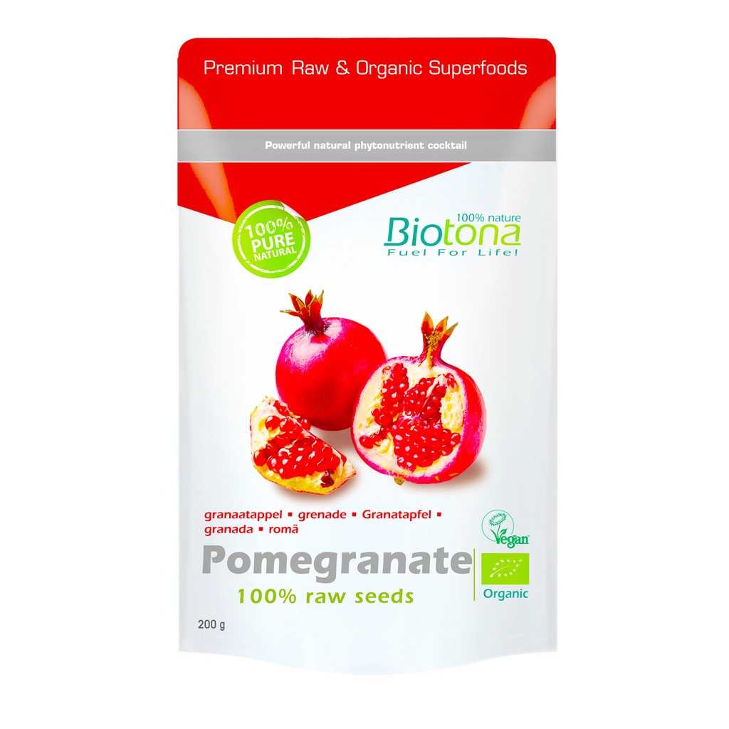 

Biotona ORGANIC Freeze Dried Pomegranate Seeds Antioxidant Health Food Diet Supplement Biji Buah Delima Kering Vitamin C A