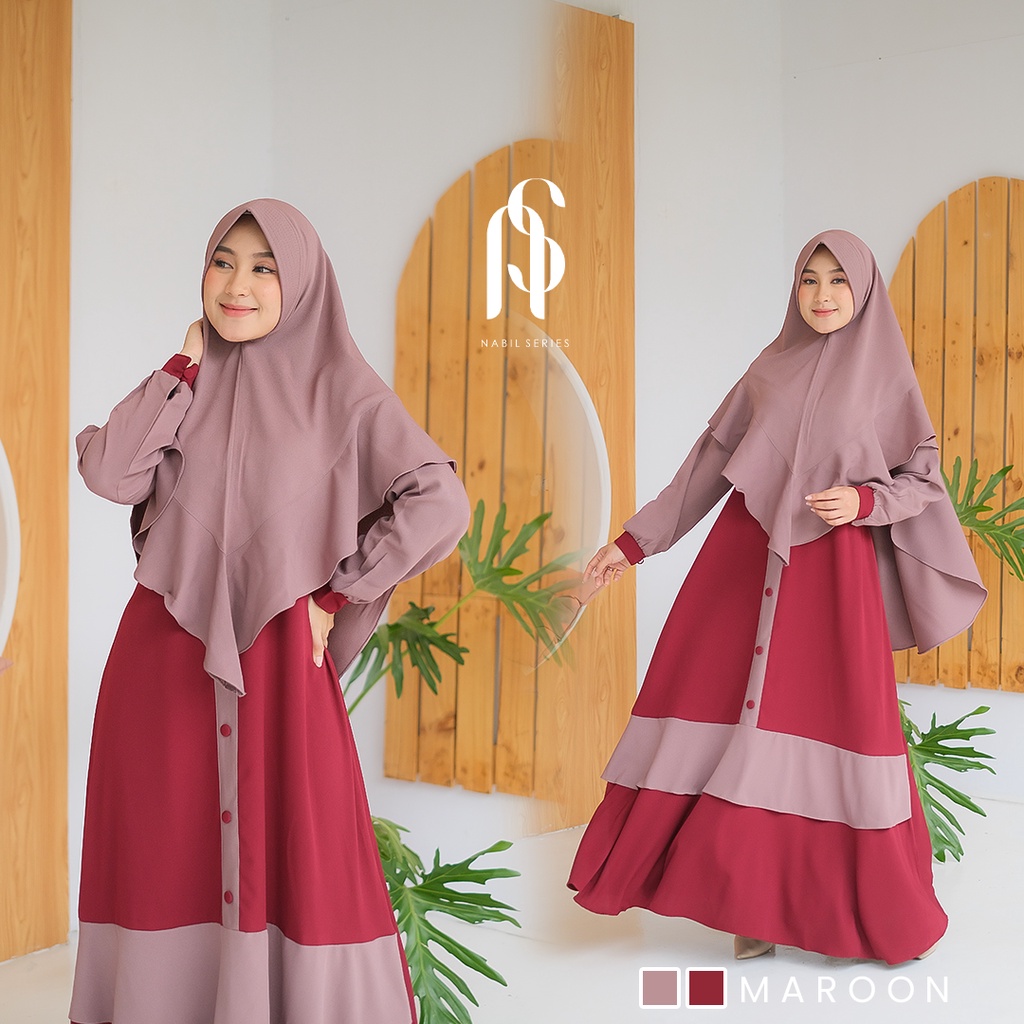 Gamis Syari Terbaru Ori Nabil Series