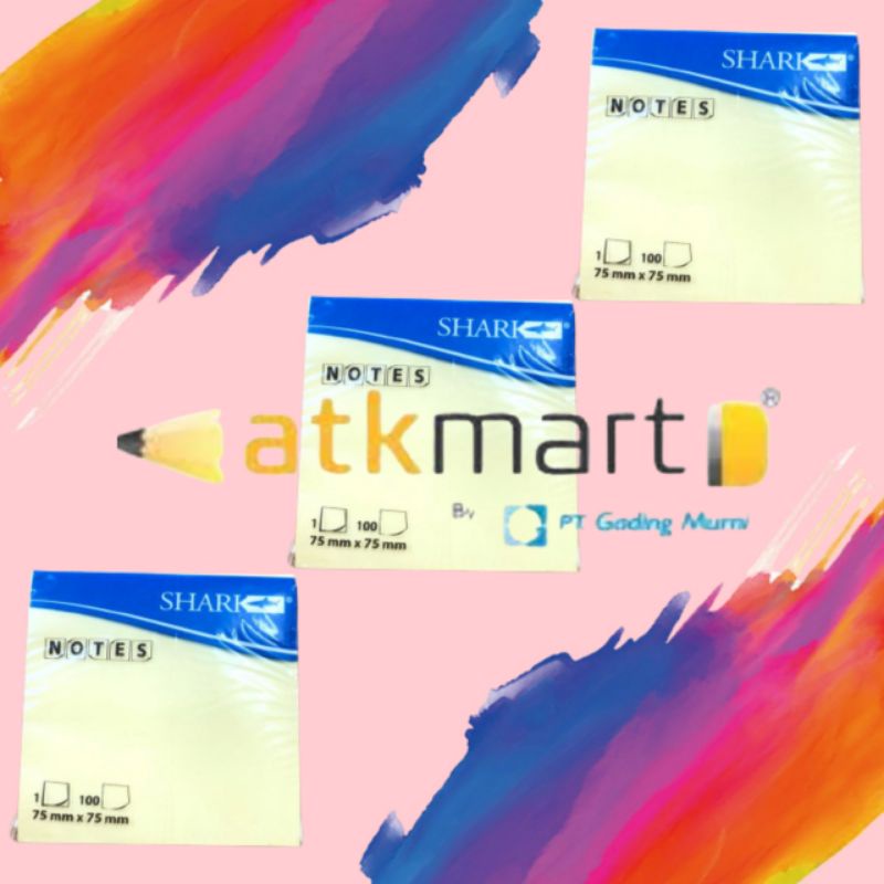 

ADHESIVE NOTES 75MM X 75MM