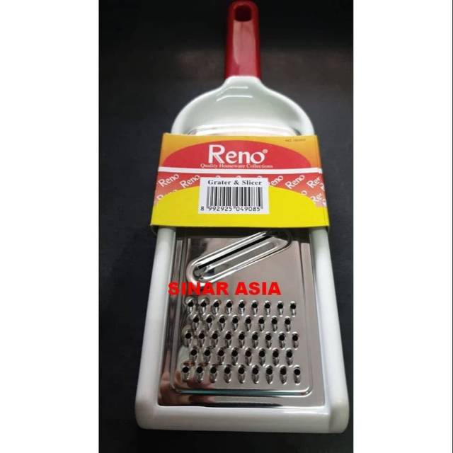 Parutan Keju Stainless Grater 27cm Reno 180203 - Sedang