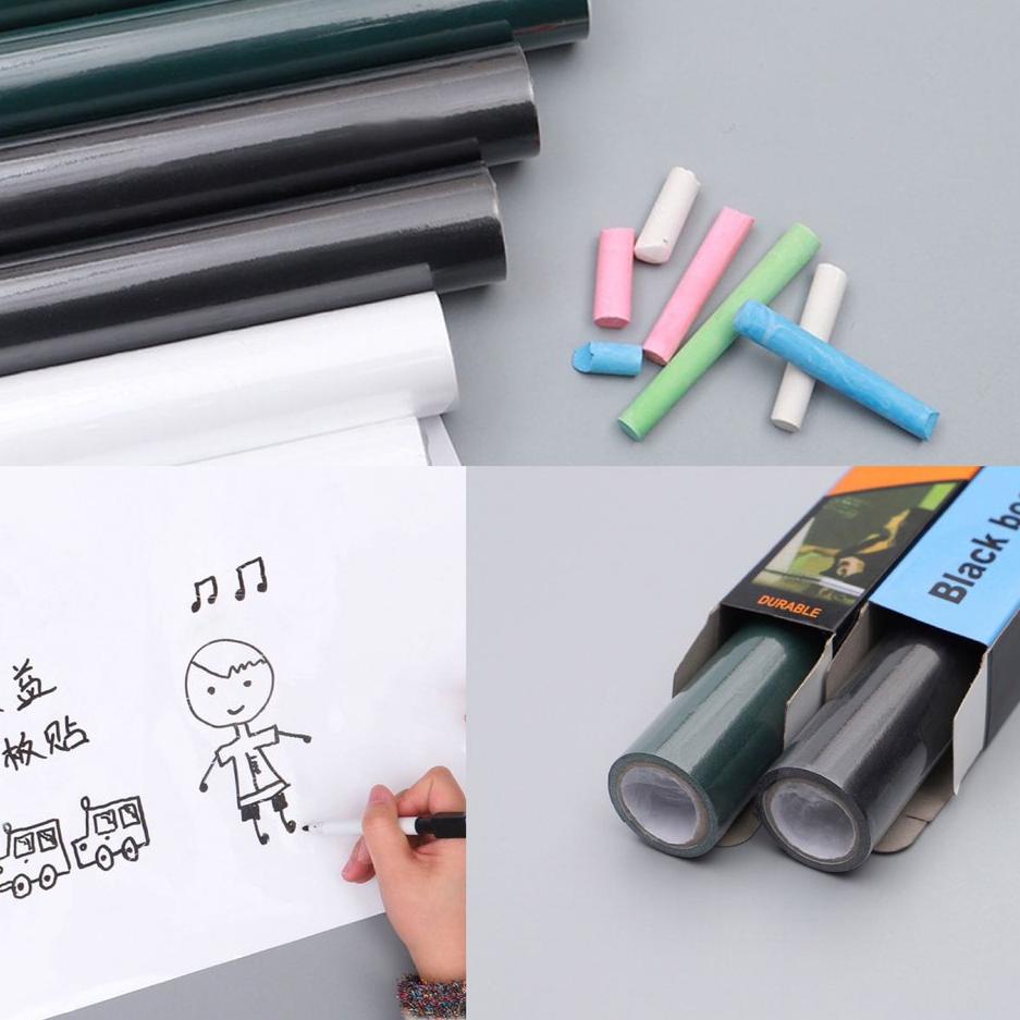 

Murah Stiker Dinding Papan Tulis Anak Hijau Putih / Wall Sticker Wall Paper Chalkboard Whiteboard Y51 ➧