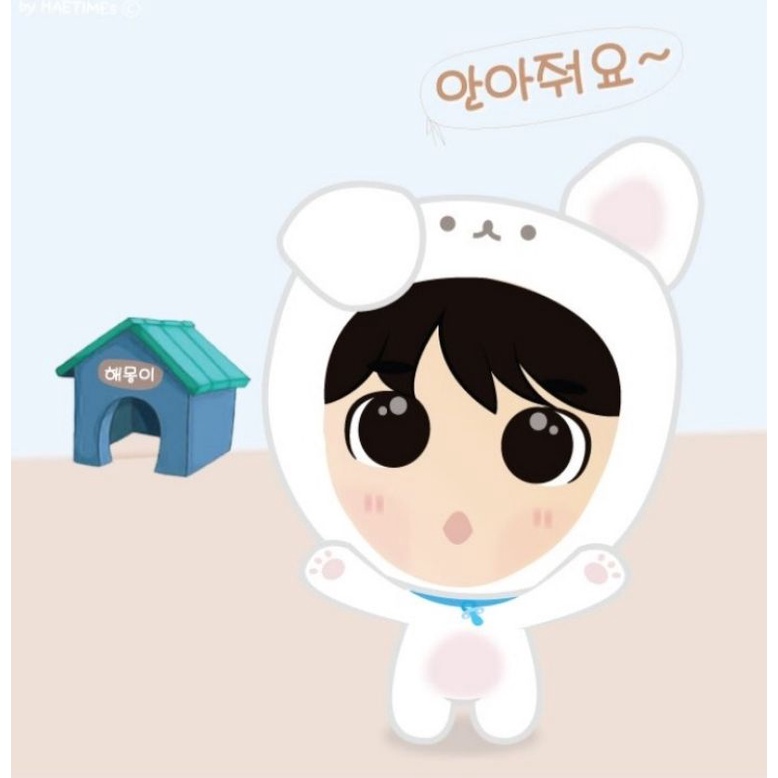 Haemongi/Donghae doll by haetimes fansite thailand