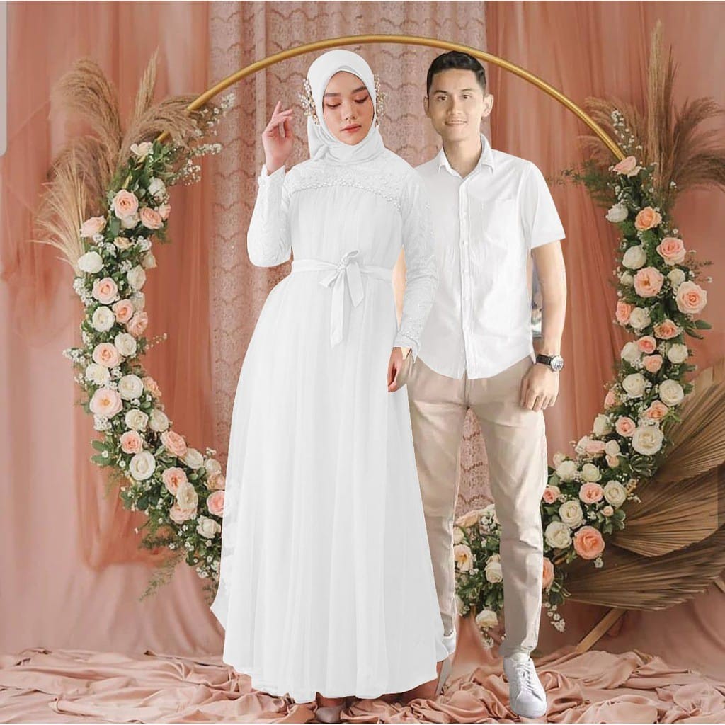 VGN COUPLE MIKAYLA / MAXI DRESS TERBARU / KEMEJA COWOK / COUPLE TERLARIS / OPEN COD