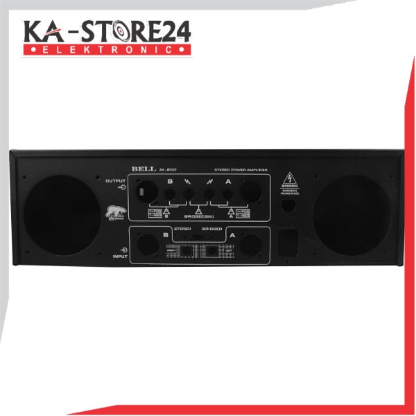 BOX BELL M800 - Box Power Amplifier -  Crossover - Equalizer - Mixer dll