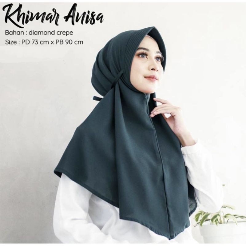 Khimar Anisa / Hijab Instan Bergo Maryam Pet