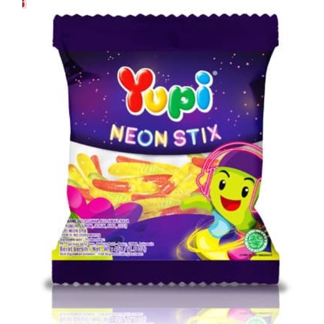 

Yupi Neon Stik 45 gram