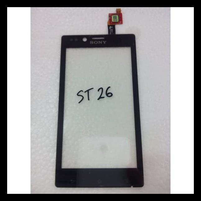 TERBARU TOUCHSCREEN SONY ST26 ST26I SONY XPERIA J ORIGINAL BLACK