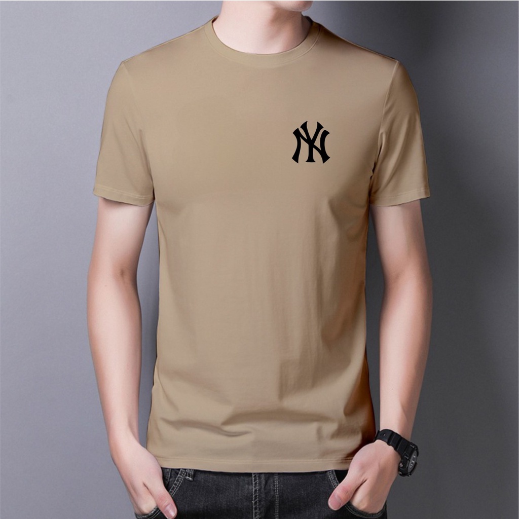 9SEVEN-BAJU KAOS NY || KAOS DISTRO UNISEX || ATASAN LENGAN PENDEK TERLARIS