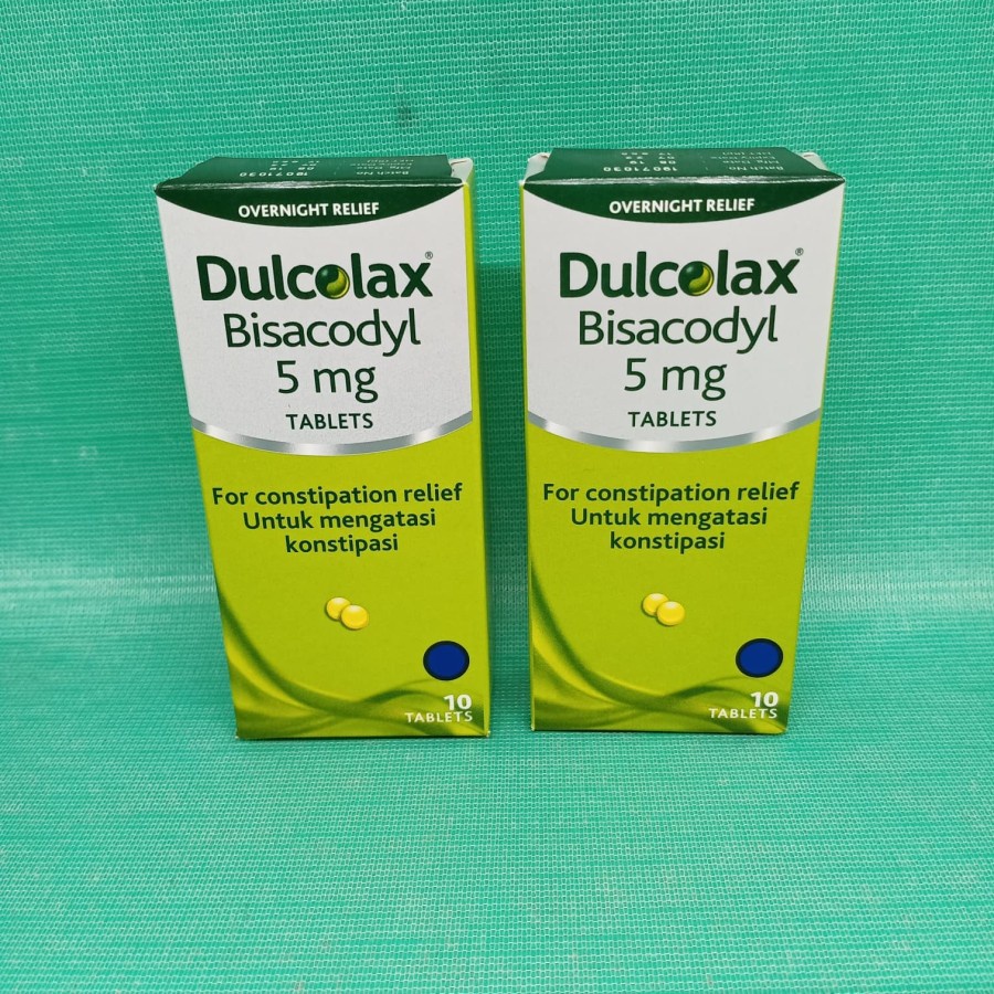 DULCOLAX BOX Isi 10 Tablet Obat Minum - Lancarkan BAB Keras Anak Dewasa Konstipasi