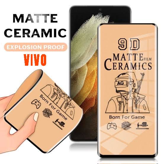 [Kita] Antigores Ceramic Matte All Tipe Vivo Anti Minyak Glare