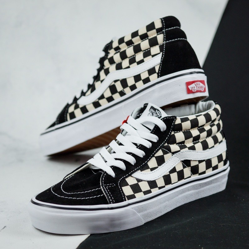 Jual VANS SK8 MID CHECKERBOARD VANS SK8 MID CHECKERBOARD Shopee