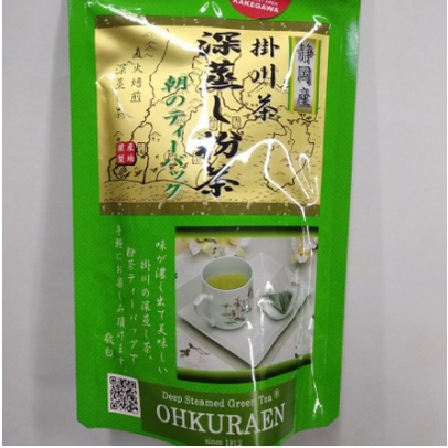 

Ohkuraen Green Tea Powder Morning Teabag 40g