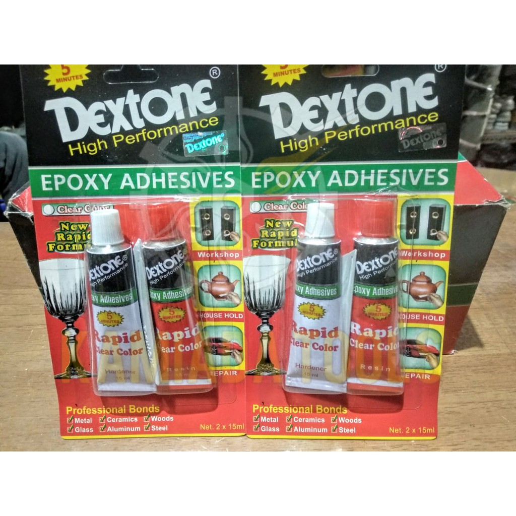 

Lem Rapid Epoxy 5 menit DEXTONE - Lem Epoxy Bening 5 Menit DEXTONE