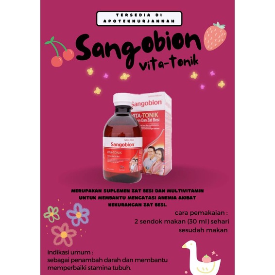 Sangobion Vitatonik sirup