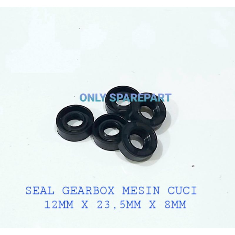 seal sil gearbox mesin cuci 12mm x23,5mm x8mm
