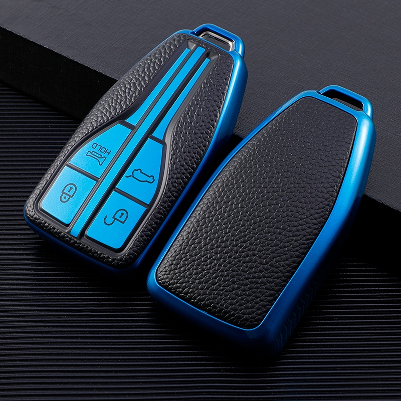 Case Pelindung Remote Kunci Mobil Bahan Kulit TPU Untuk Hongqi H5 H9 HS5 HS7 H5 HS3 L9