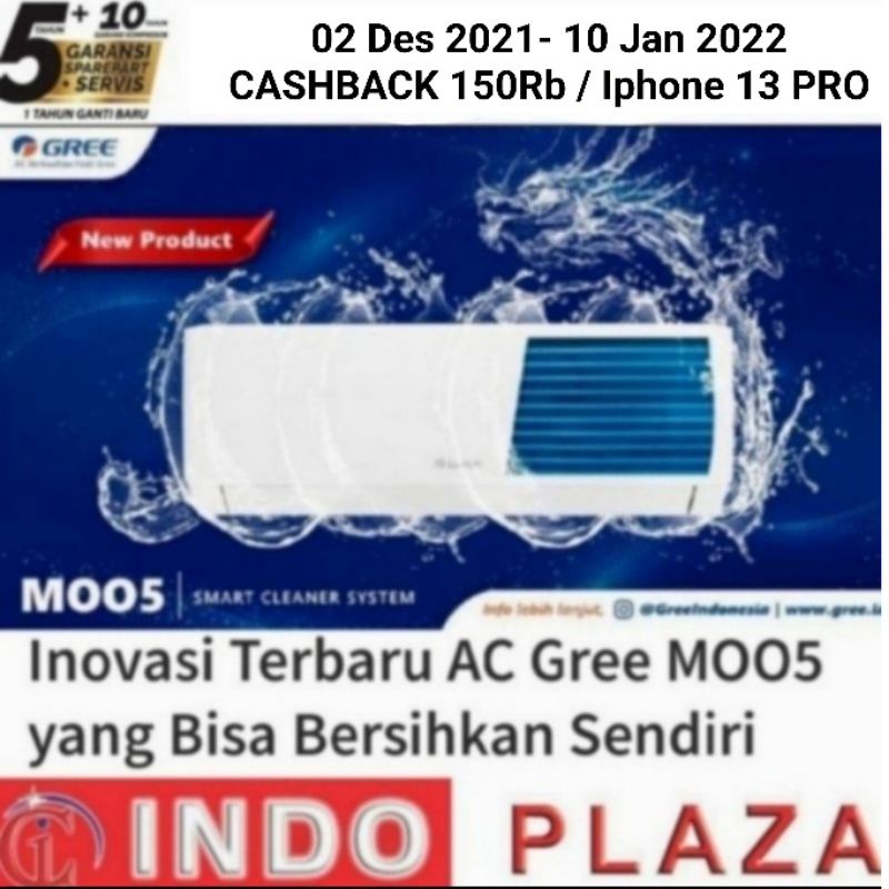 AC GREE 1/2 PK NEW SERIES 2023 GWC-05M005S