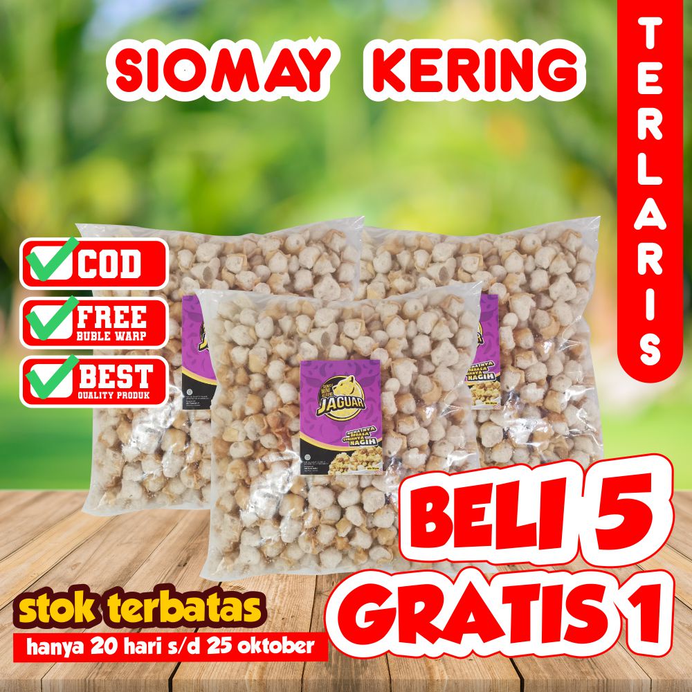 SIOMAY KERING MINI BASO ACI / SEBLAK BANDUNG / Siomay Topping Seblak Netto 1kg / Mini Baso Aci Murah