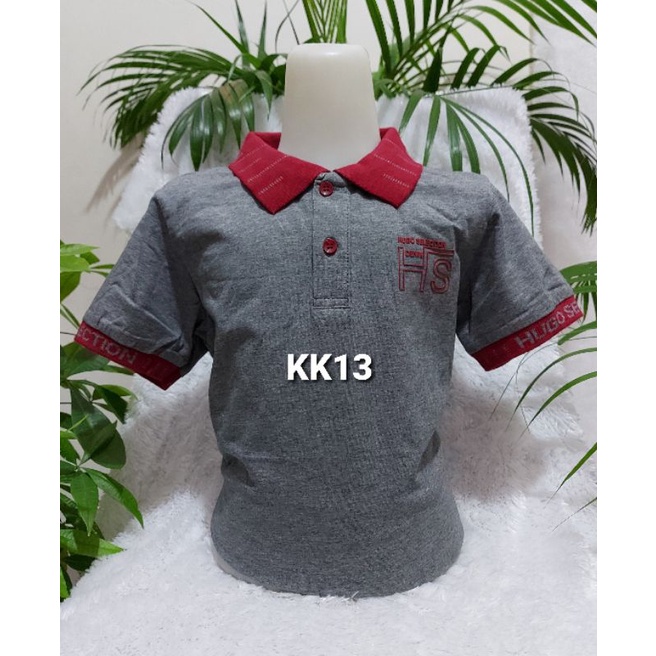 Kaos Kerah Anak Laki HG Selection Original - hs selection kids