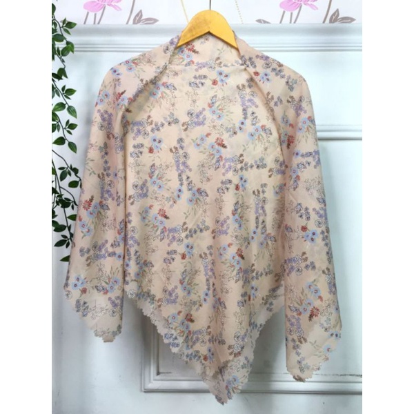 segi empat motif azalea original terbaru milyarda hijab