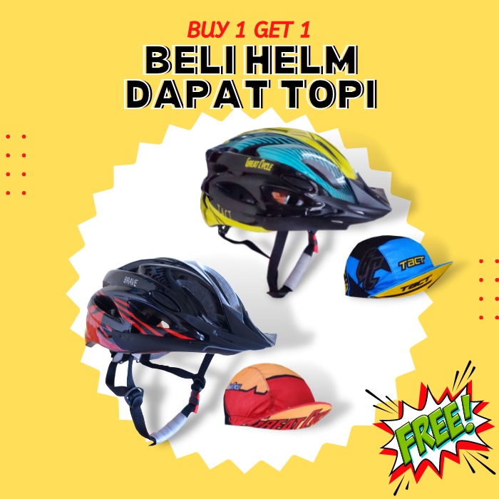 Helm Sepeda Singletrek GC Helem Sepeda Helm Gowes