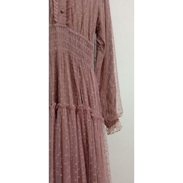 Rubia Set (Gamis + Khimar) Preloved Atelier Angelina Milo