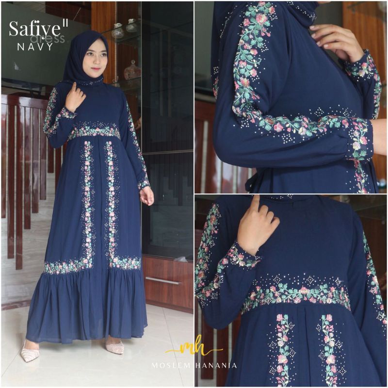 FASHION MUSLIM//SAFIYE DRESS III //KODE JB