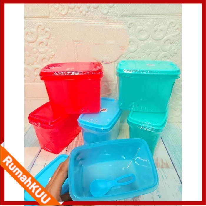 Toples Bumbu 800ml Fonta Saver KH Sealware Kotak bumbu + sendok