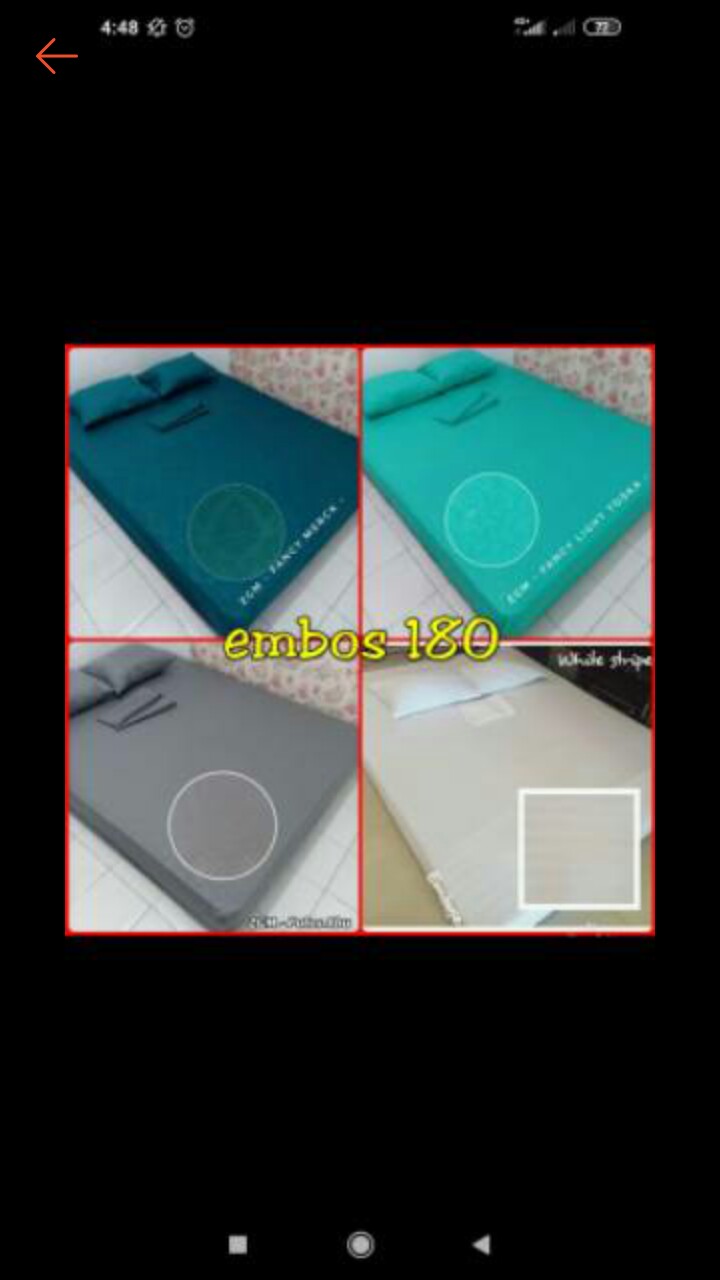 Sprei Motif Emon Pouch