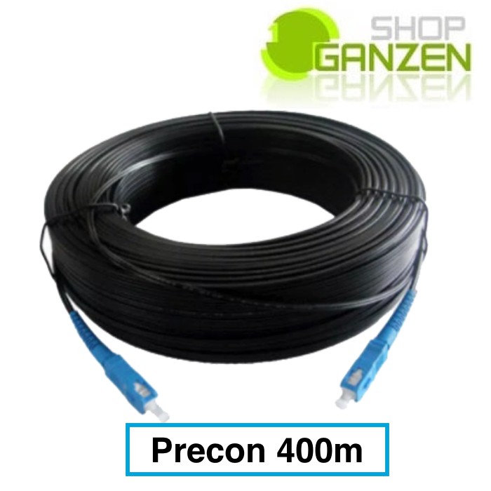 Precon 1 core 400 meter Dropcore Kabel Fiber Optik Konektor SC UPC